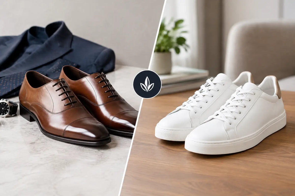 Dress Shoes vs Luxury Sneakers for Modern Style