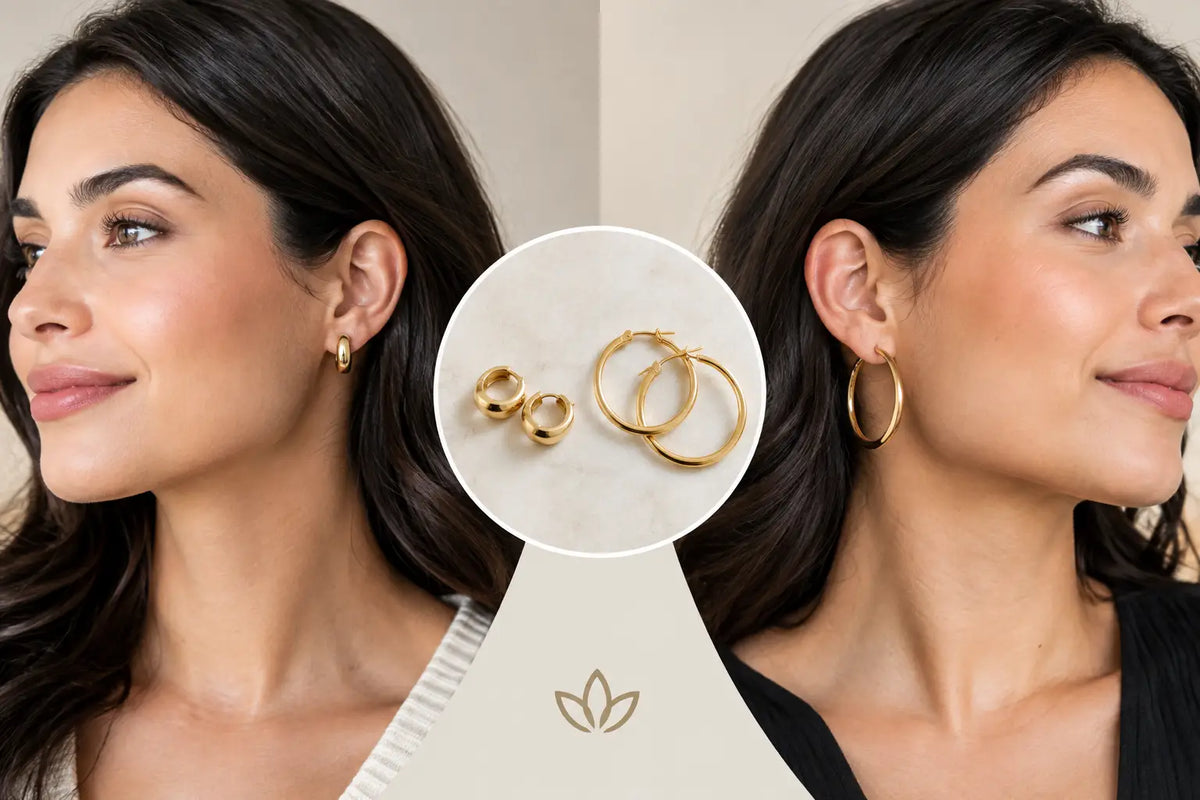 Huggie Earrings vs Hoop Earrings: Your Best Fit
