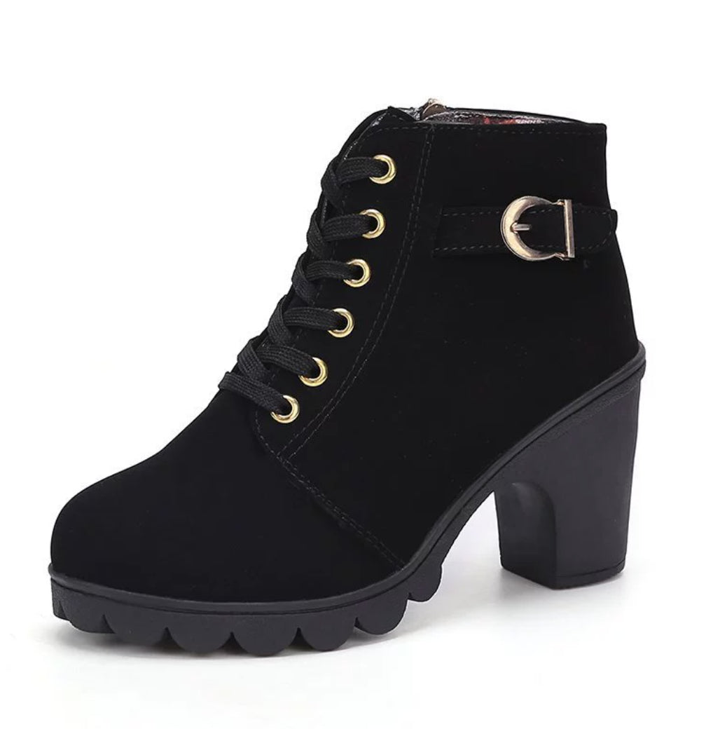VTX Prowl — Leopard Print Suede Ankle Boot