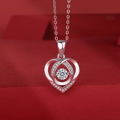 VTX Reverie — Moissanite Diamond Pendant Necklace Set