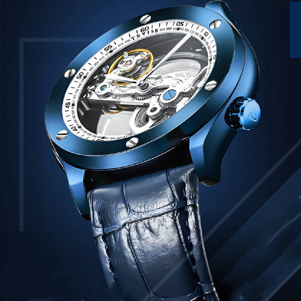 VTX Nocturne — Luminous Leather Watch
