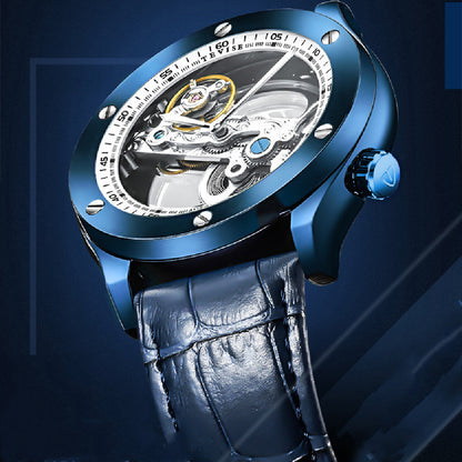 VTX Nocturne — Luminous Leather Watch