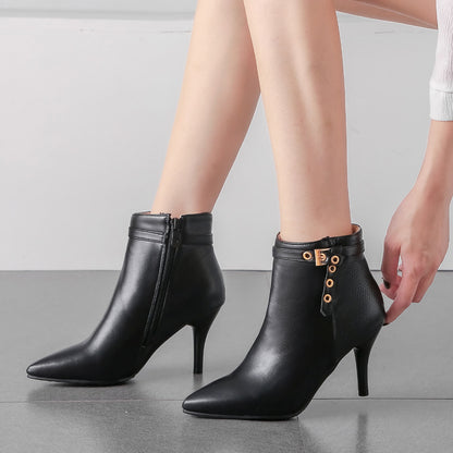 VTX Elevation — Block Heel Ankle Boot