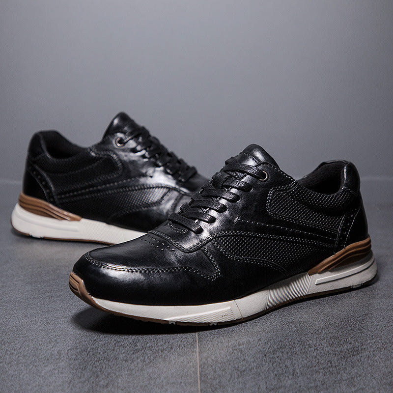 VTX Toecap — Business Casual Leather Sneaker