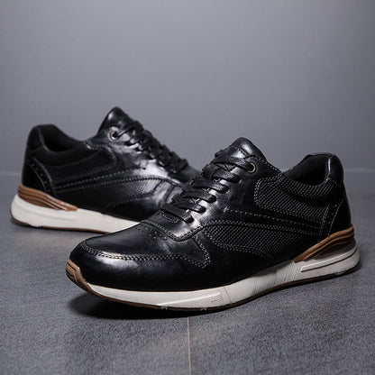 VTX Toecap — Business Casual Leather Sneaker