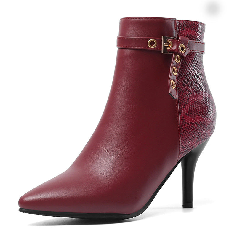 VTX Elevation — Block Heel Ankle Boot