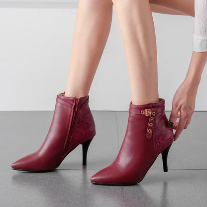 VTX Elevation — Block Heel Ankle Boot