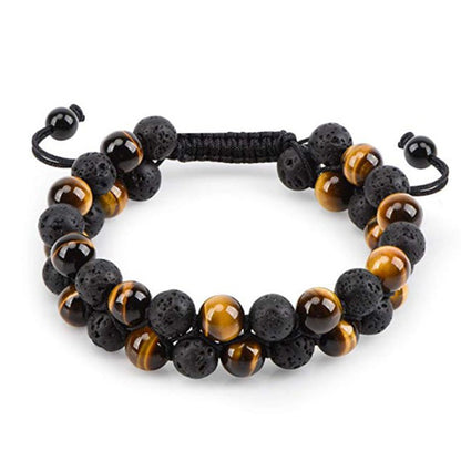 VTX Chakra — Lava & Natural Stone Bracelet