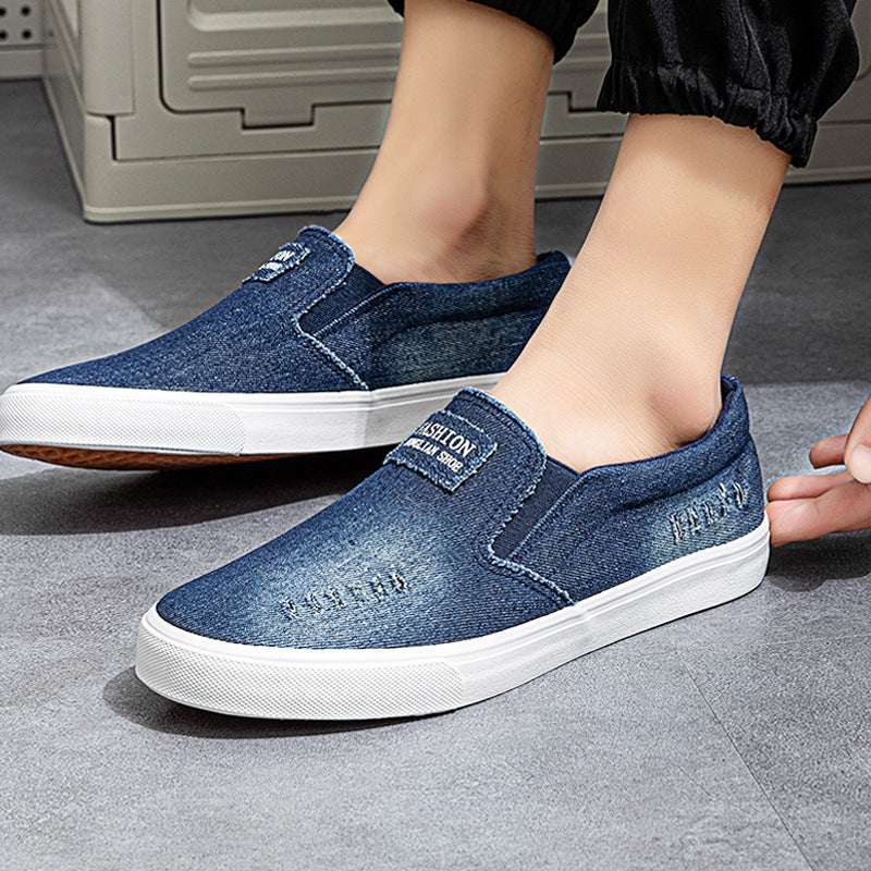 VTX Slip-On — Monochrome Canvas