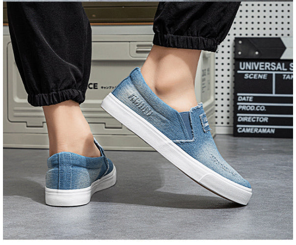 VTX Slip-On — Monochrome Canvas
