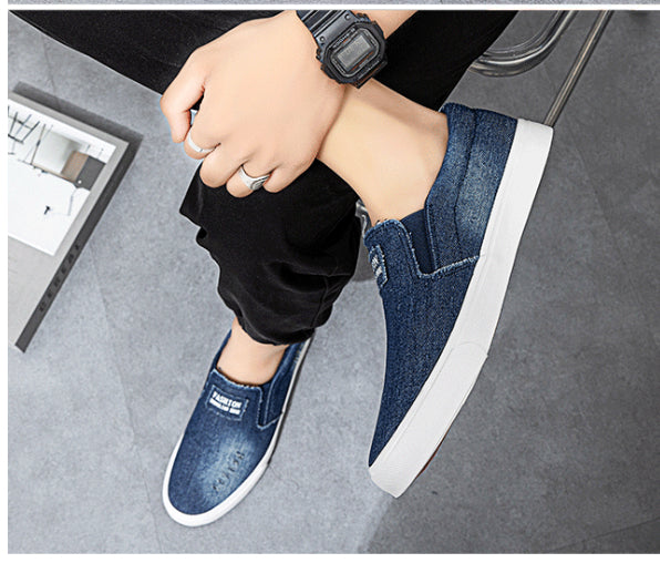 VTX Slip-On — Monochrome Canvas