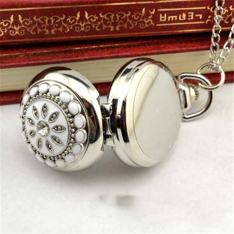 VTX Pendant — Silver Chain Watch