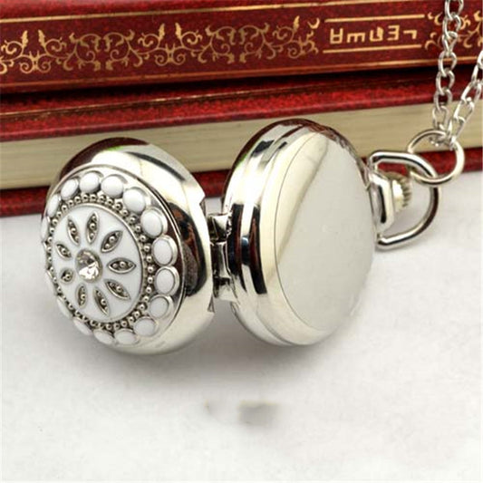 VTX Pendant — Silver Chain Watch