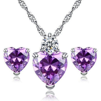 VTX Crimson — Bridal Jewelry Set