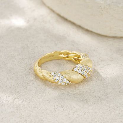 VTX Luxe — Moissanite S925 Gold-Plated Jewelry Set