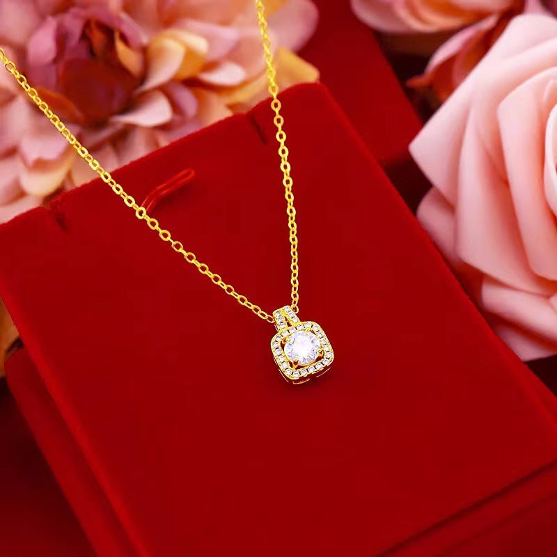 VTX Trio Zircon Jewelry Set - necklace