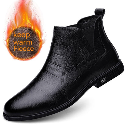 VTX Cowhide — Round-Toe Leather Boot