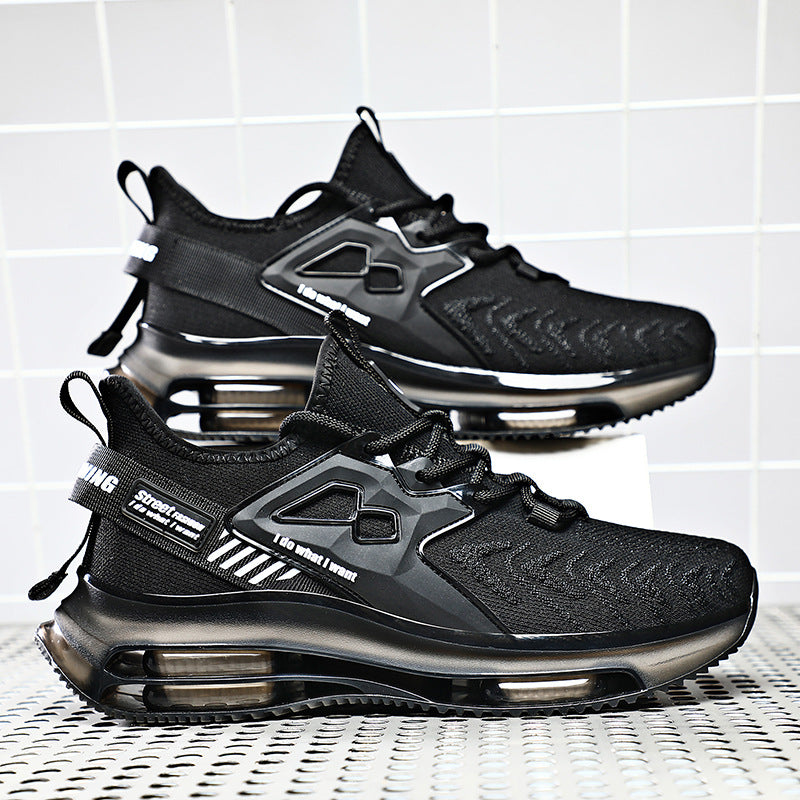 VTX Runner — Minimalist Black Knit