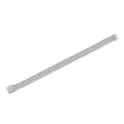 VTX Faith — Moissanite S925 Silver Bracelet
