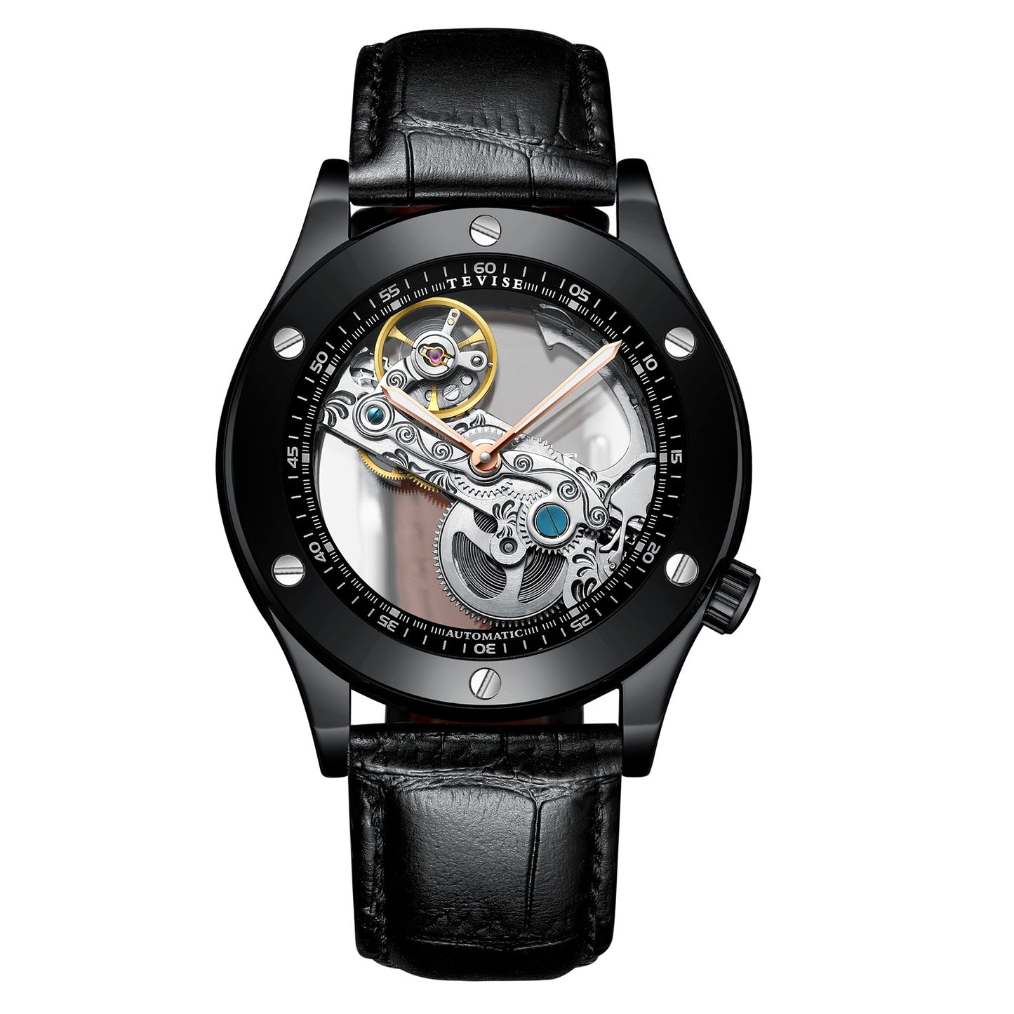VTX Nocturne — Luminous Leather Watch