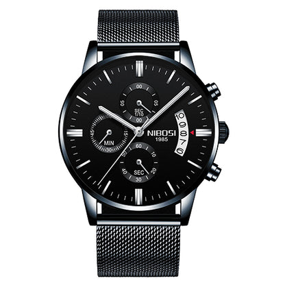 VTX Chrono Steel Chronograph Watch - on wrist