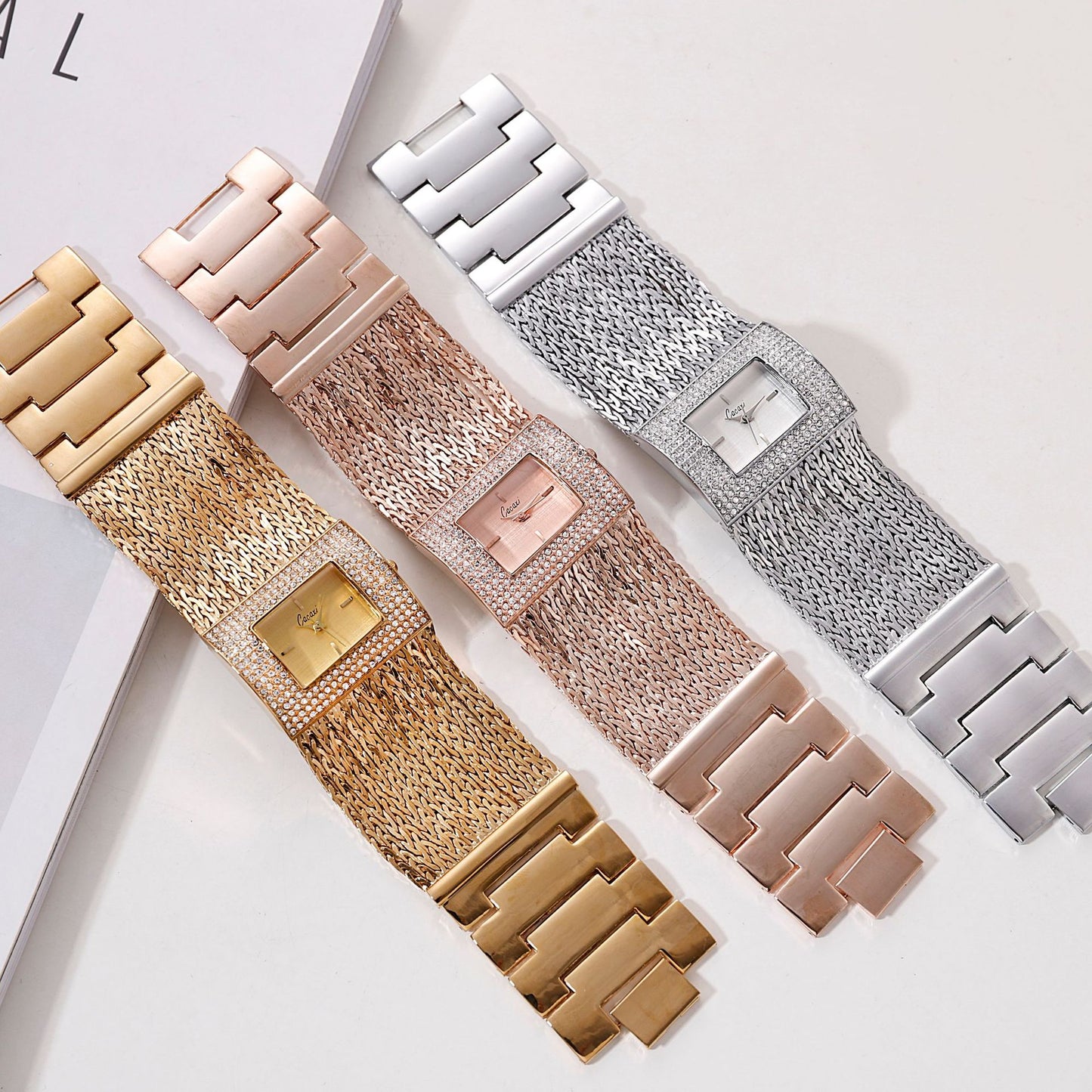 VTX Luxe — Gold Square Chain