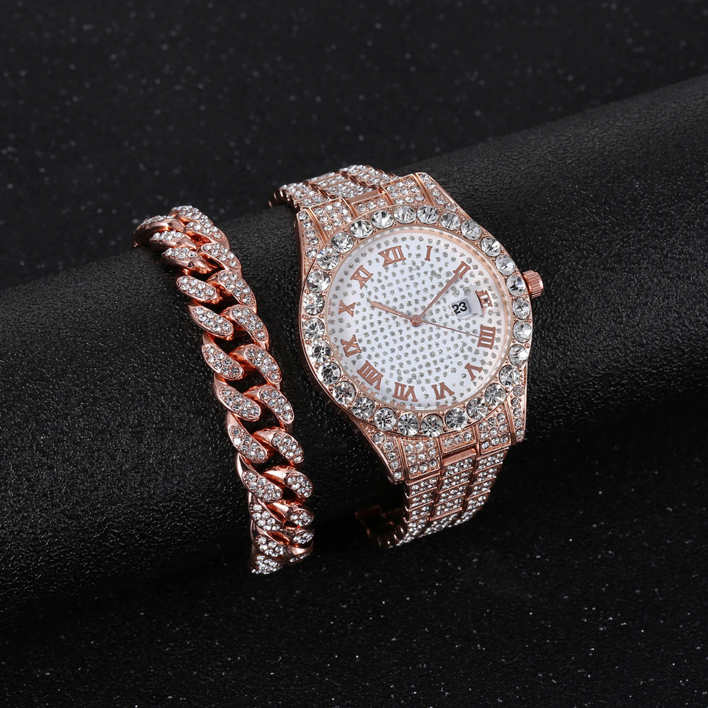 VTX Iced — Diamond Chain Watch