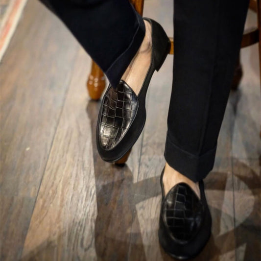 VTX Sovereign — Genuine Leather Slip-On Loafer