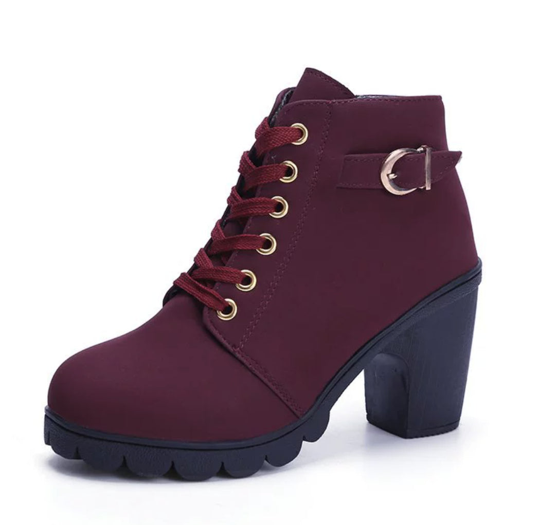 VTX Prowl — Leopard Print Suede Ankle Boot