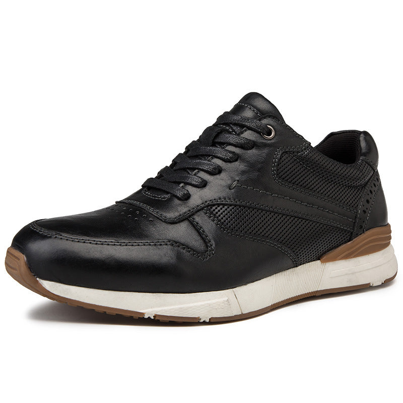 VTX Toecap — Business Casual Leather Sneaker