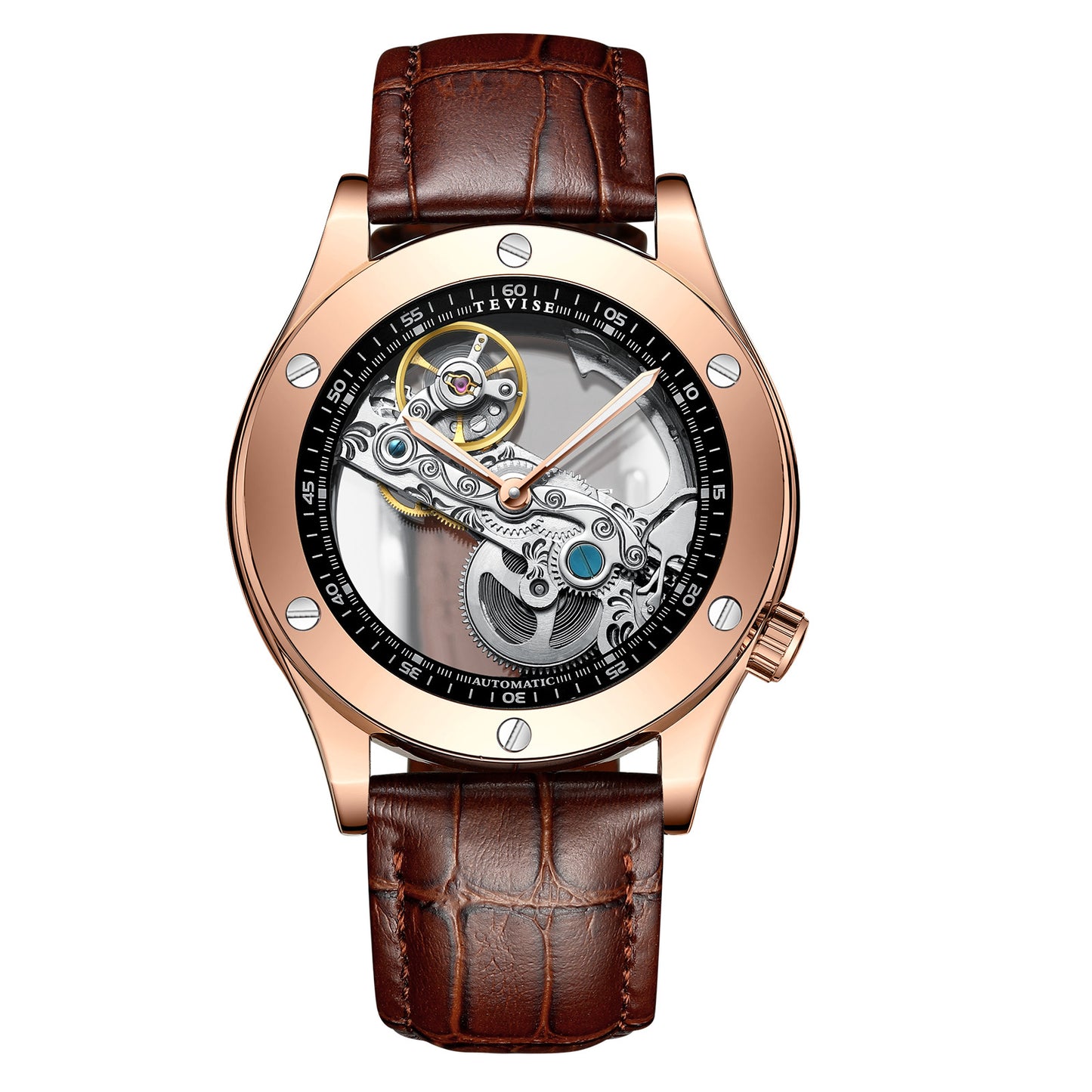 VTX Nocturne — Luminous Leather Watch