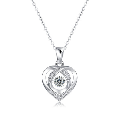 VTX Reverie — Moissanite Diamond Pendant Necklace Set