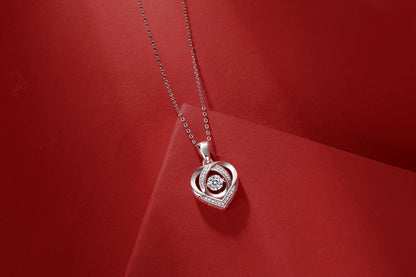 VTX Reverie — Moissanite Diamond Pendant Necklace Set