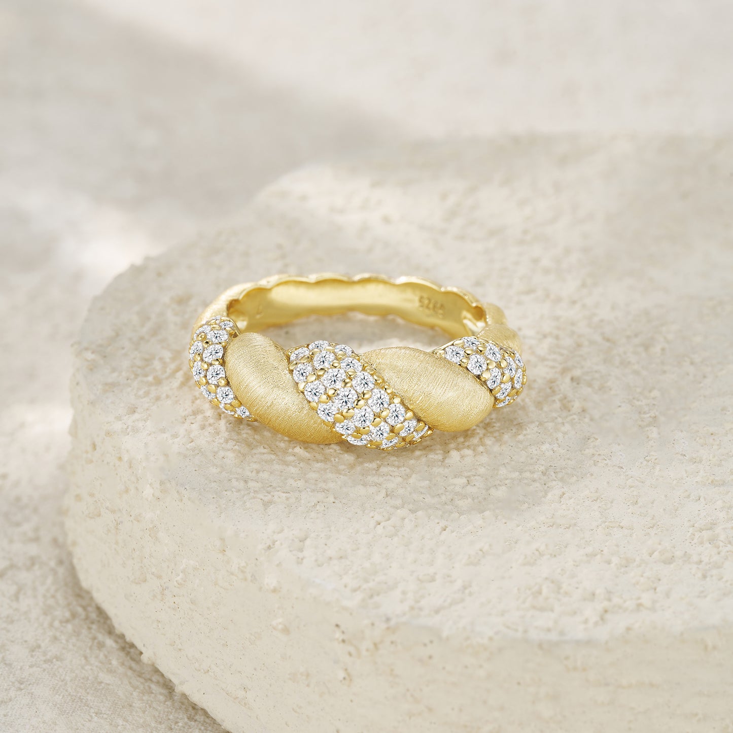 VTX Luxe — Moissanite S925 Gold-Plated Jewelry Set