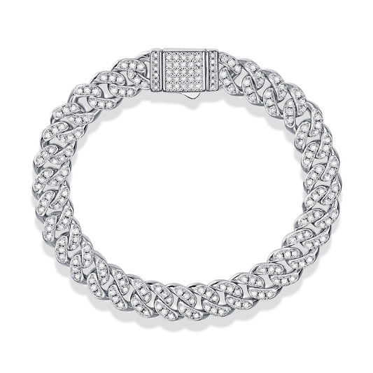 VTX Faith — Moissanite S925 Silver Bracelet