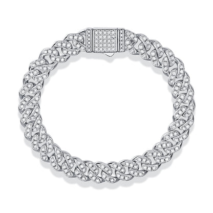 VTX Faith — Moissanite S925 Silver Bracelet