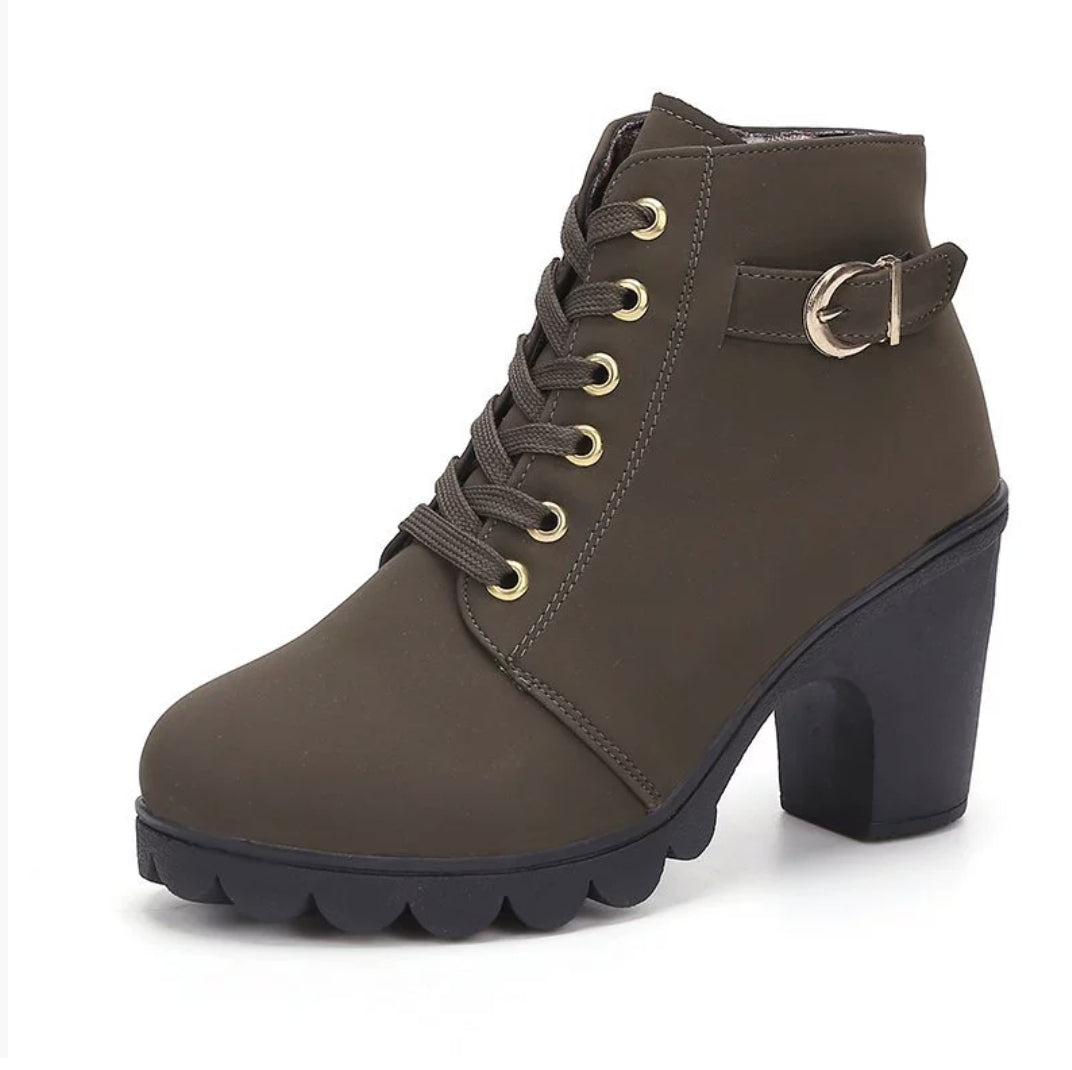 VTX Prowl — Leopard Print Suede Ankle Boot