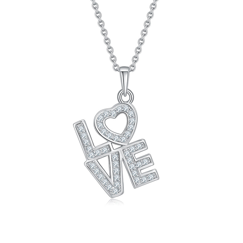 VTX Amour necklace worn