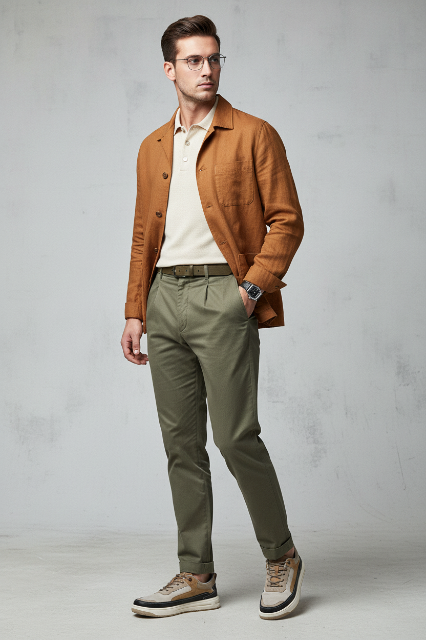 Full body vintage outfit